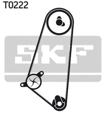 VKMC 05401 SKF - Насос охолоджуючої рідини + комплект зубчатого ремня1